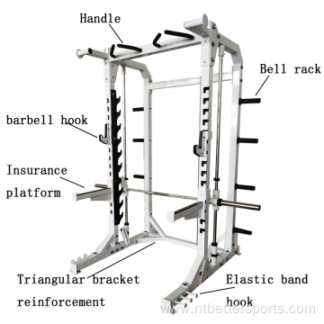 gym exercise equipment multifunction squat rack power cage